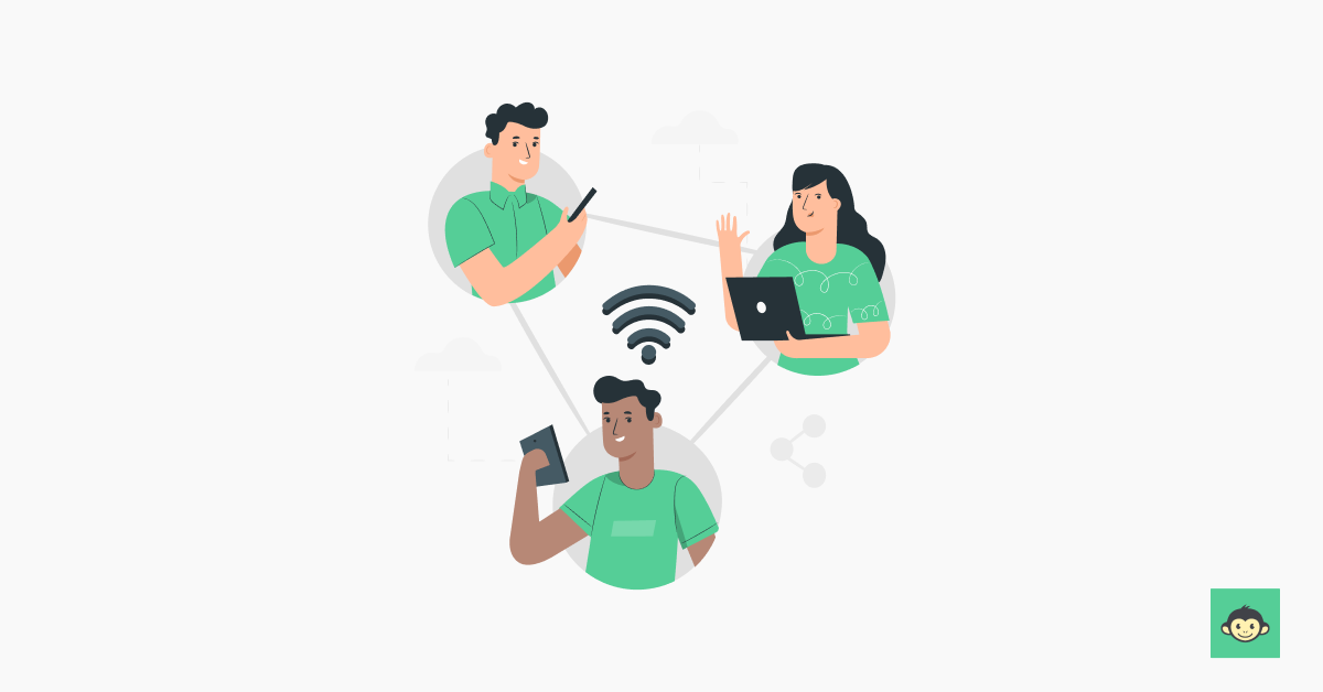 Employees being connected on call